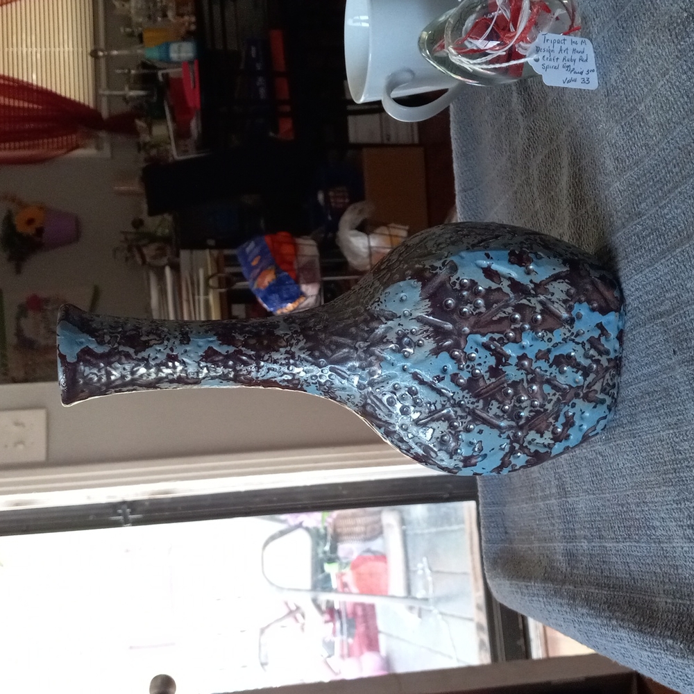 Patina Speckled Vase